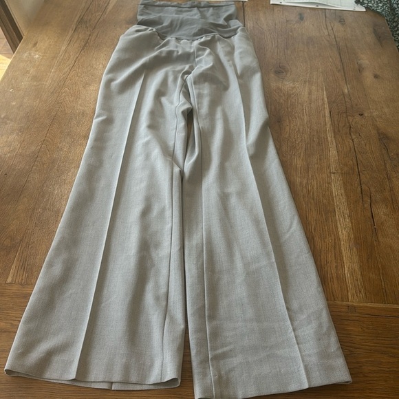 MOTHERHOOD Gray Dress Pants - Picture 1 of 7